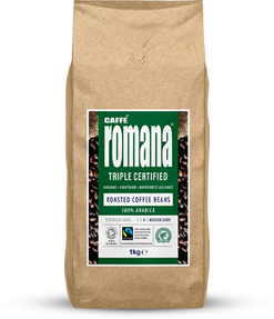 organic and fairtrade coffees from romanacaffe