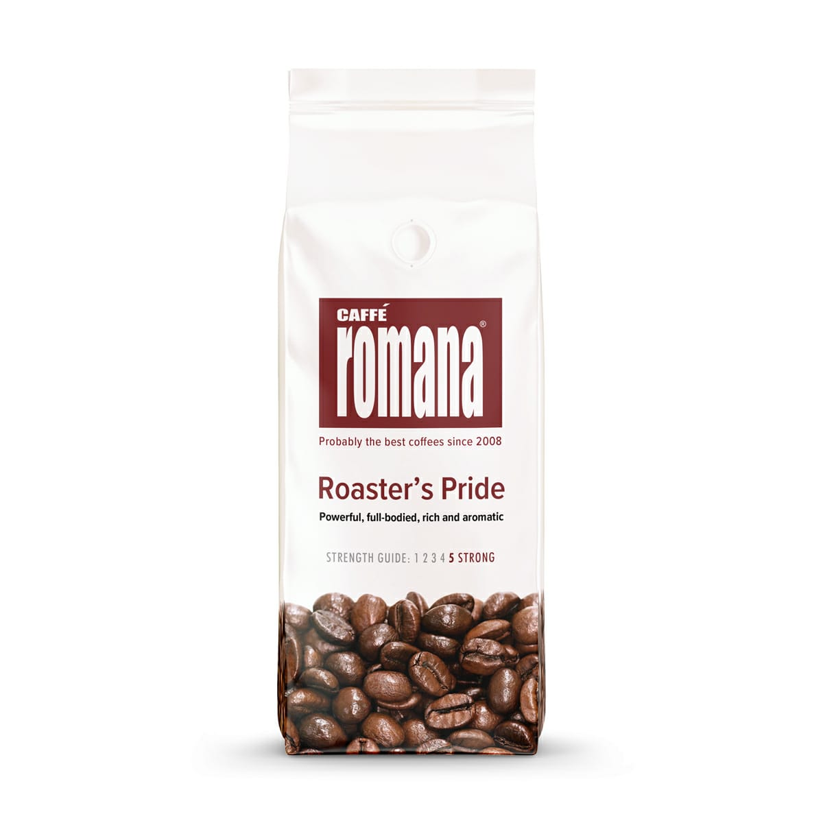 Roaster’s Pride – A powerful dark Arabica and Robusta blend