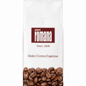Dolce Crema 6x1kg - A fine Robusta/Arabica blend roasted in Italy 6x1kg