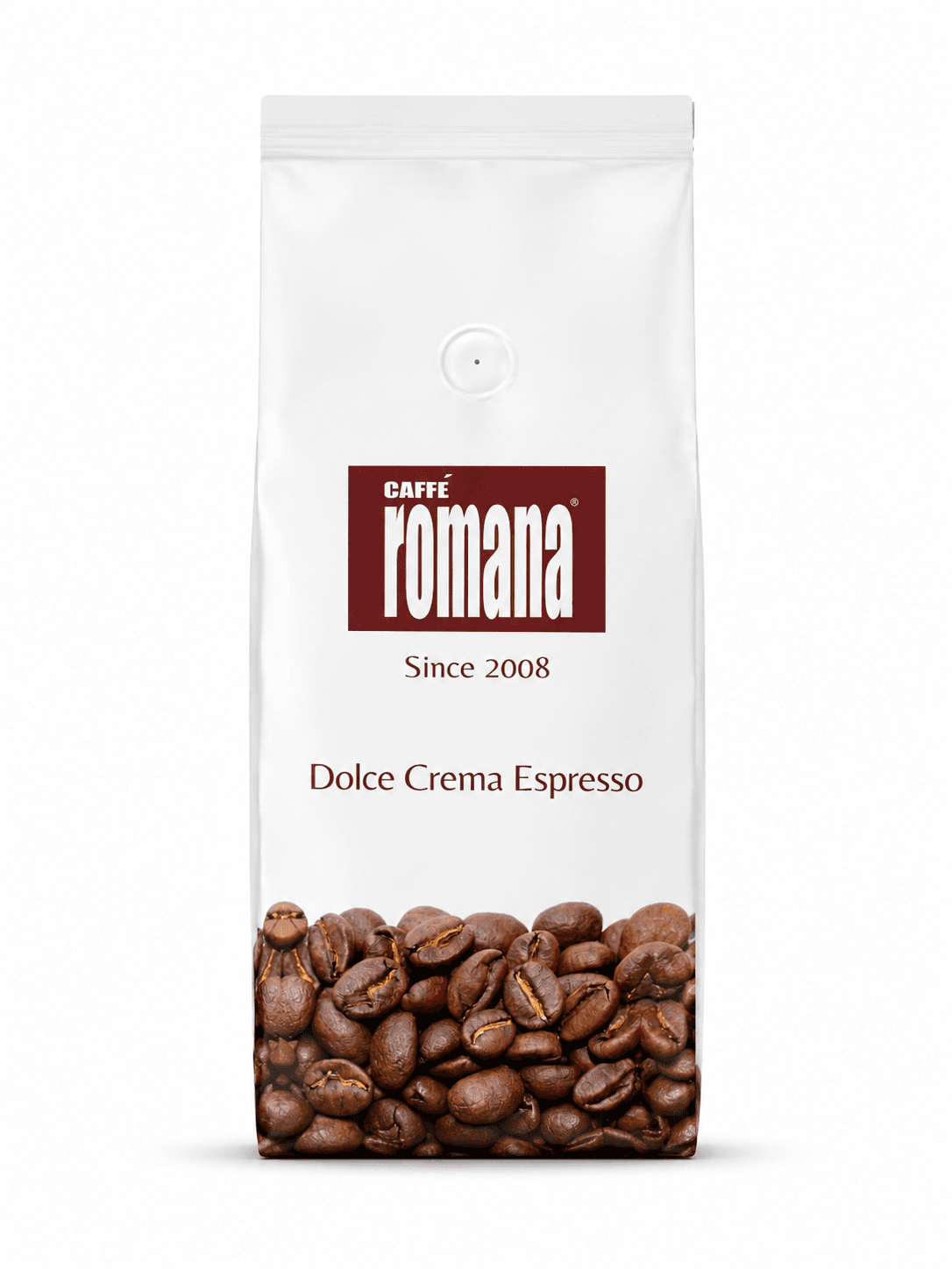 Dolce Crema 6x1kg – A fine Robusta/Arabica blend roasted in Italy 6x1kg