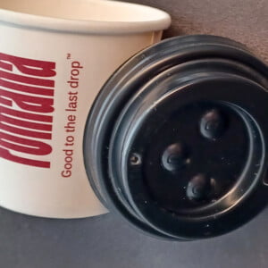 Espresso 4 ounce lids